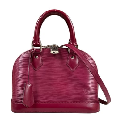 ルイヴィトン アルマBB エピ ショルダーバッグ エピレザー M40851 レッド レディース LOUIS VUITTON 中古
