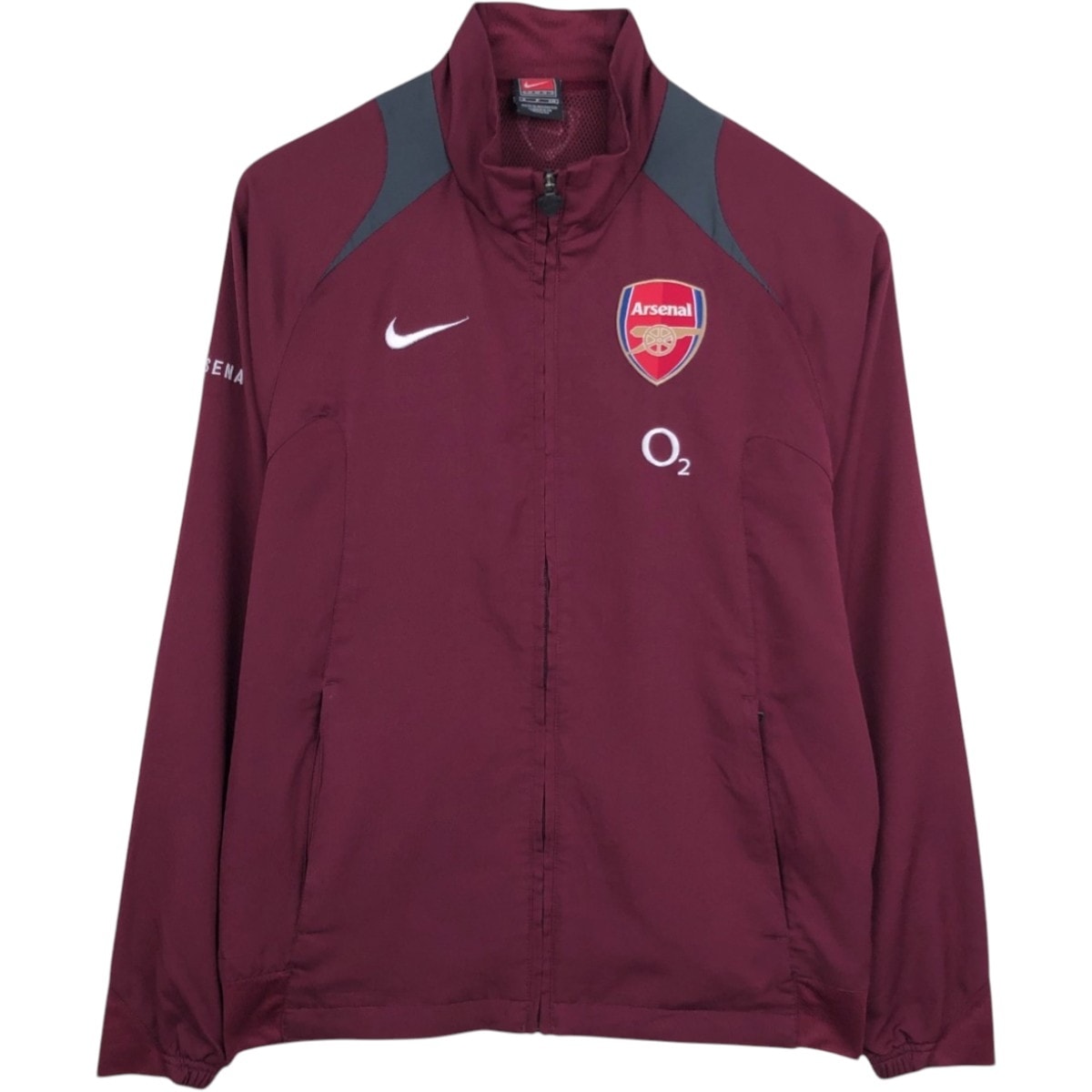古着 ~00年代 ナイキ NIKE TEAM PREMIER LEAGE プレミアリーグ ARSENAL FC アーセナル FC ウインドブレーカー メンズS相当/eaa673376