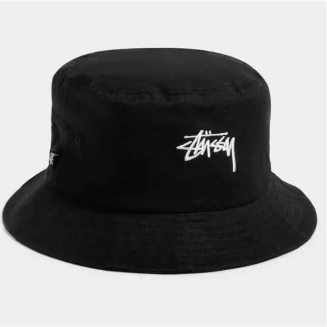 新品 ステューシー STUSSY ストックロゴ バケットハット