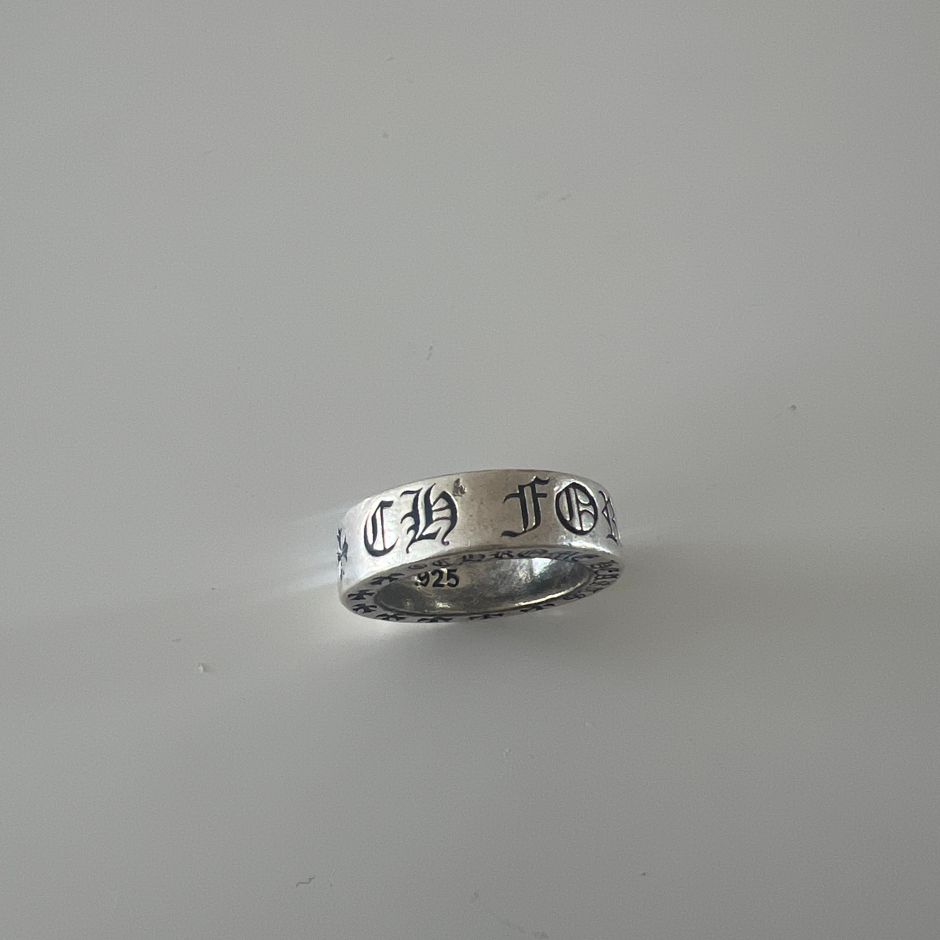 Chrome Hearts 6mm Spacer Forever Ring "Silver"