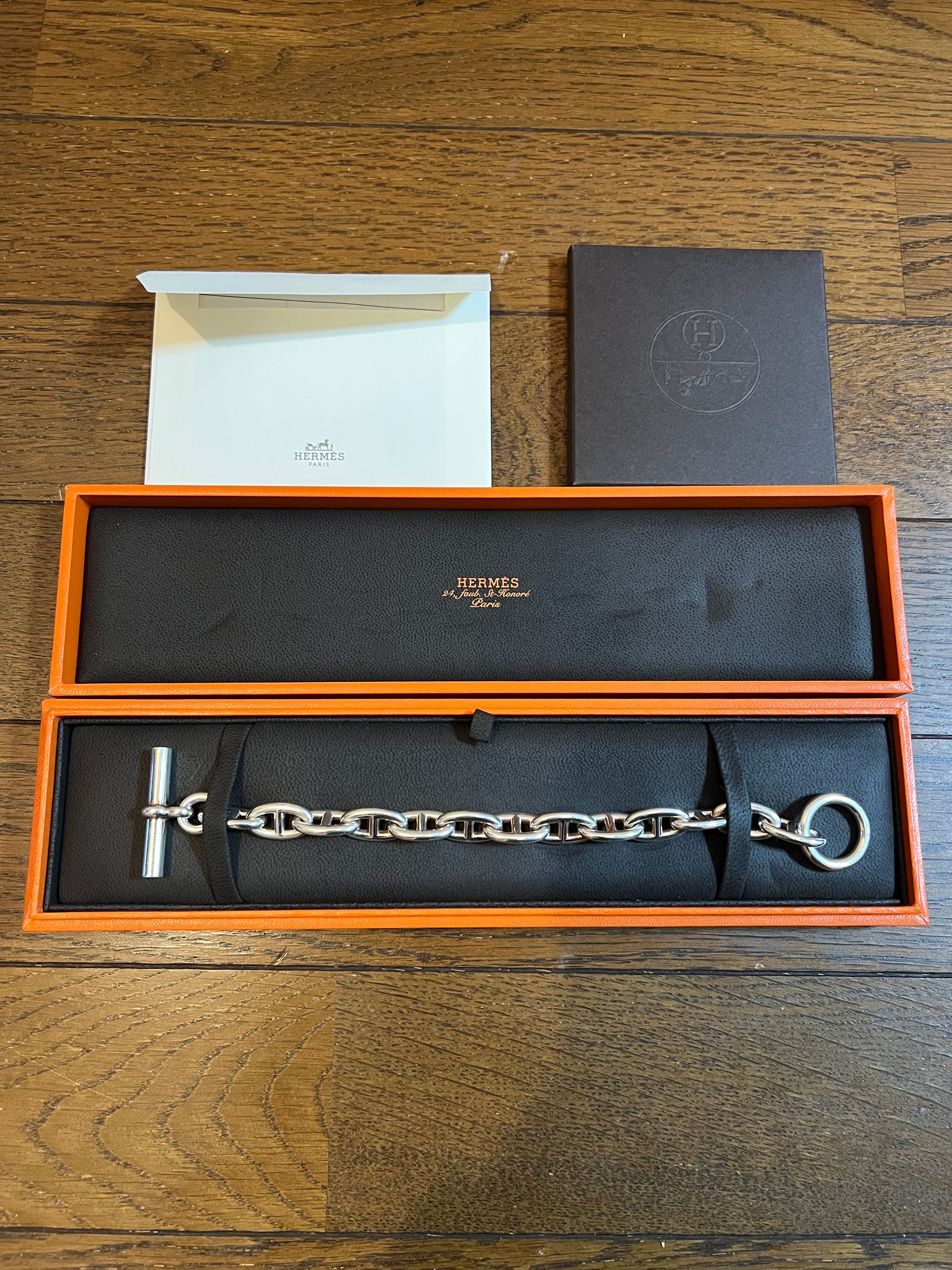Hermes Chaine D'ancre GM Bracelet "Silver"