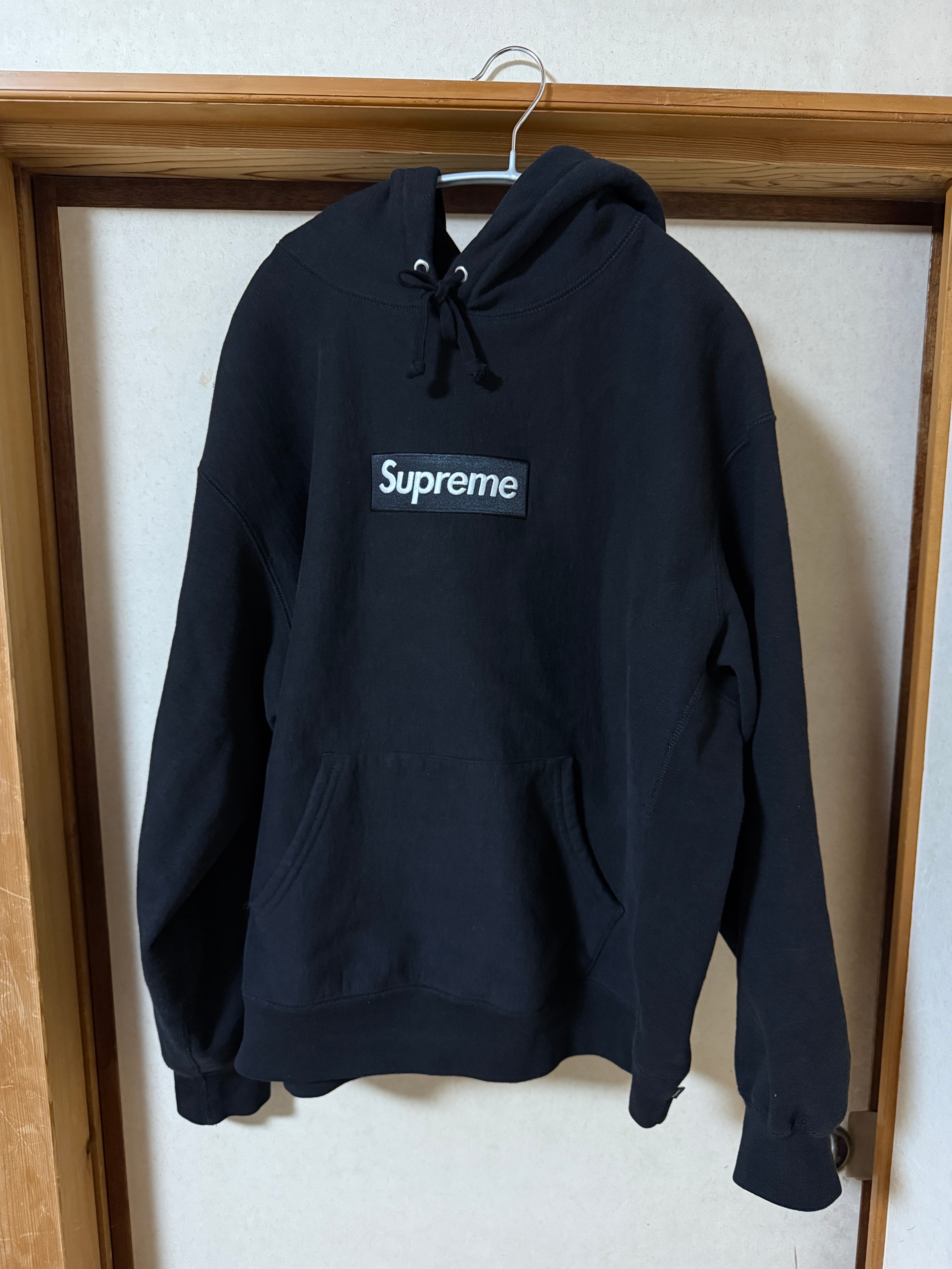 Supreme Box Logo Hooded Sweatshirt "Black" (23FW)