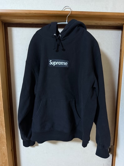 Supreme Box Logo Hooded Sweatshirt "Black" (23FW)