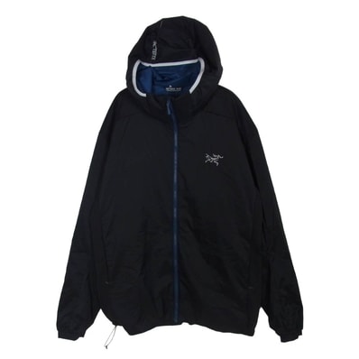 ARC'TERYX アークテリクス ジャケット X000009556 2025年製 Atom Hoody アトムフーディ 中綿 ジャケット マウンテンパーカー ブラック系 XXL【中古】