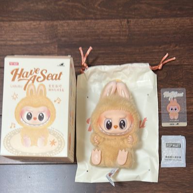 POP MART THE MONSTERS (LABUBU) Have a Seat Plush Series BABA