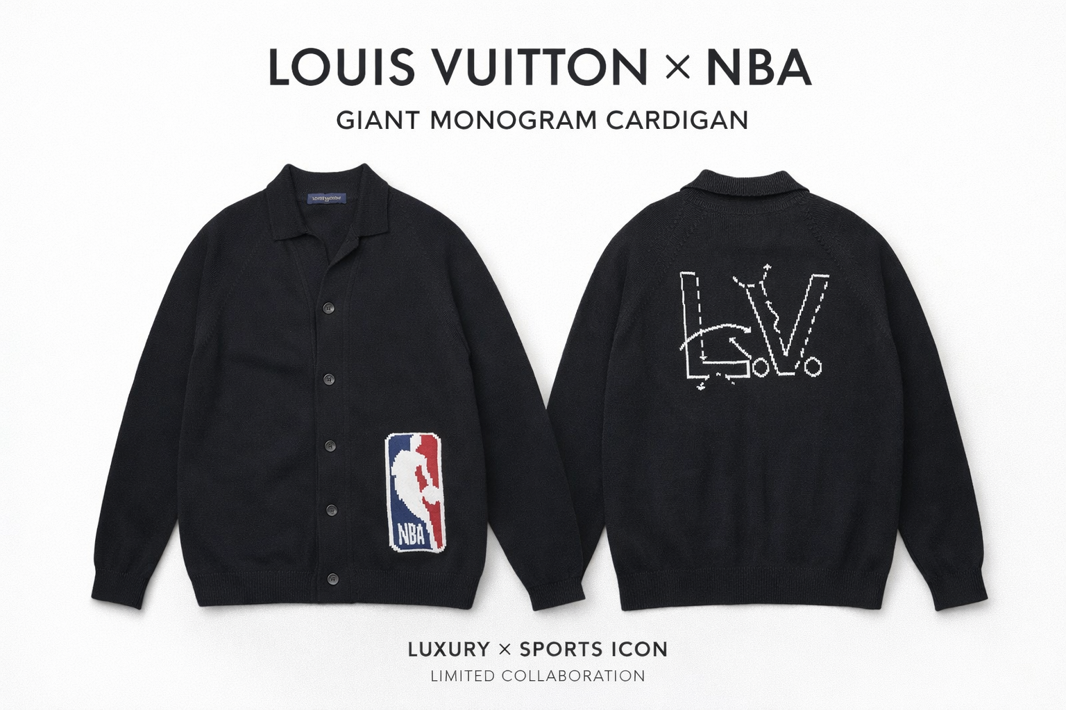 Louis Vuitton LVxNBA Knit Jacket