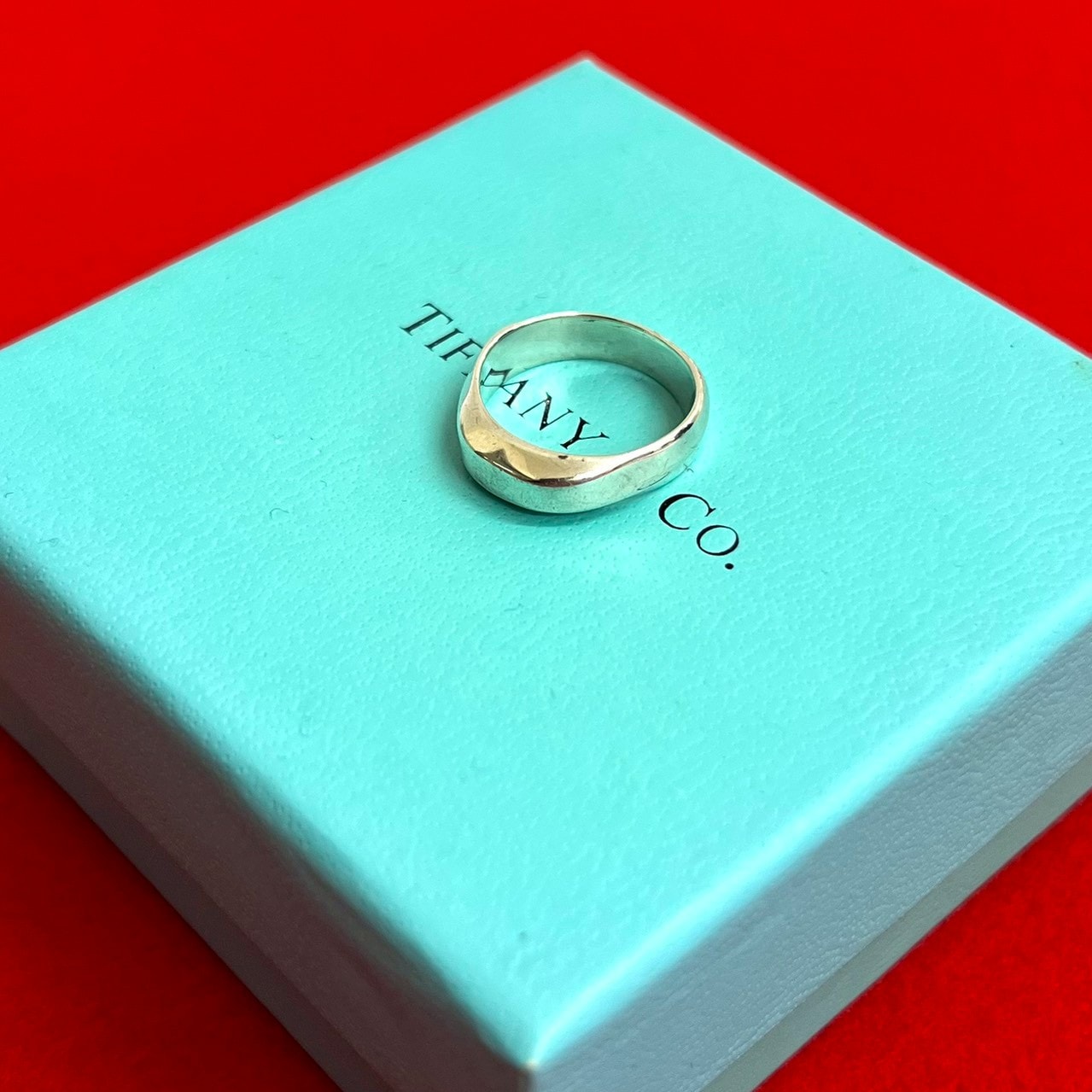 TIFFANY&Co. ティファニー ナイフエッジ リング シルバー925 リング・指輪 10号 シルバー
44135