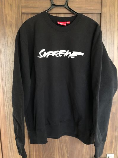 Supreme Futura Logo Crewneck "Black"