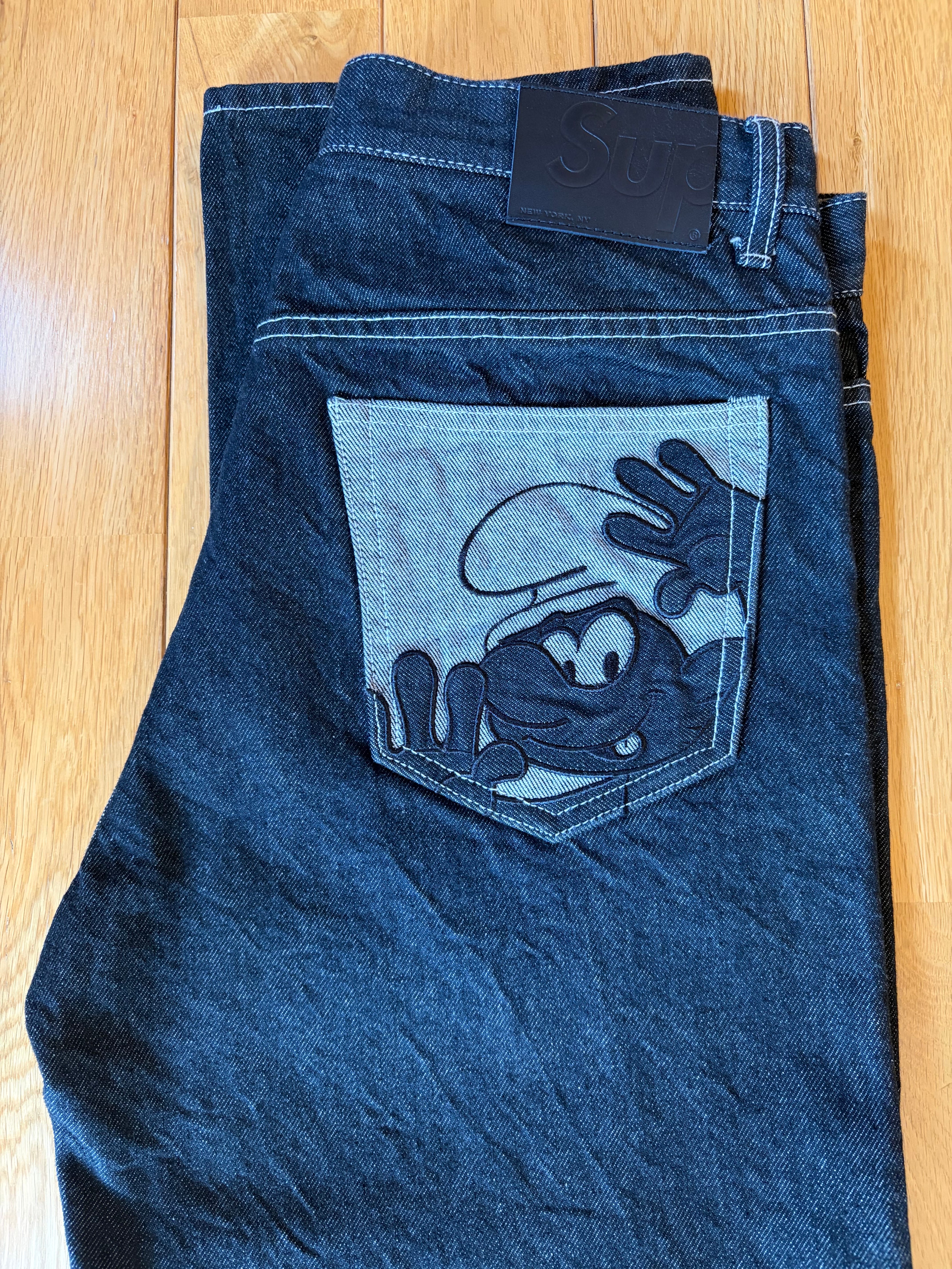 Supreme / SmurfsTM Regular Jean "Black"