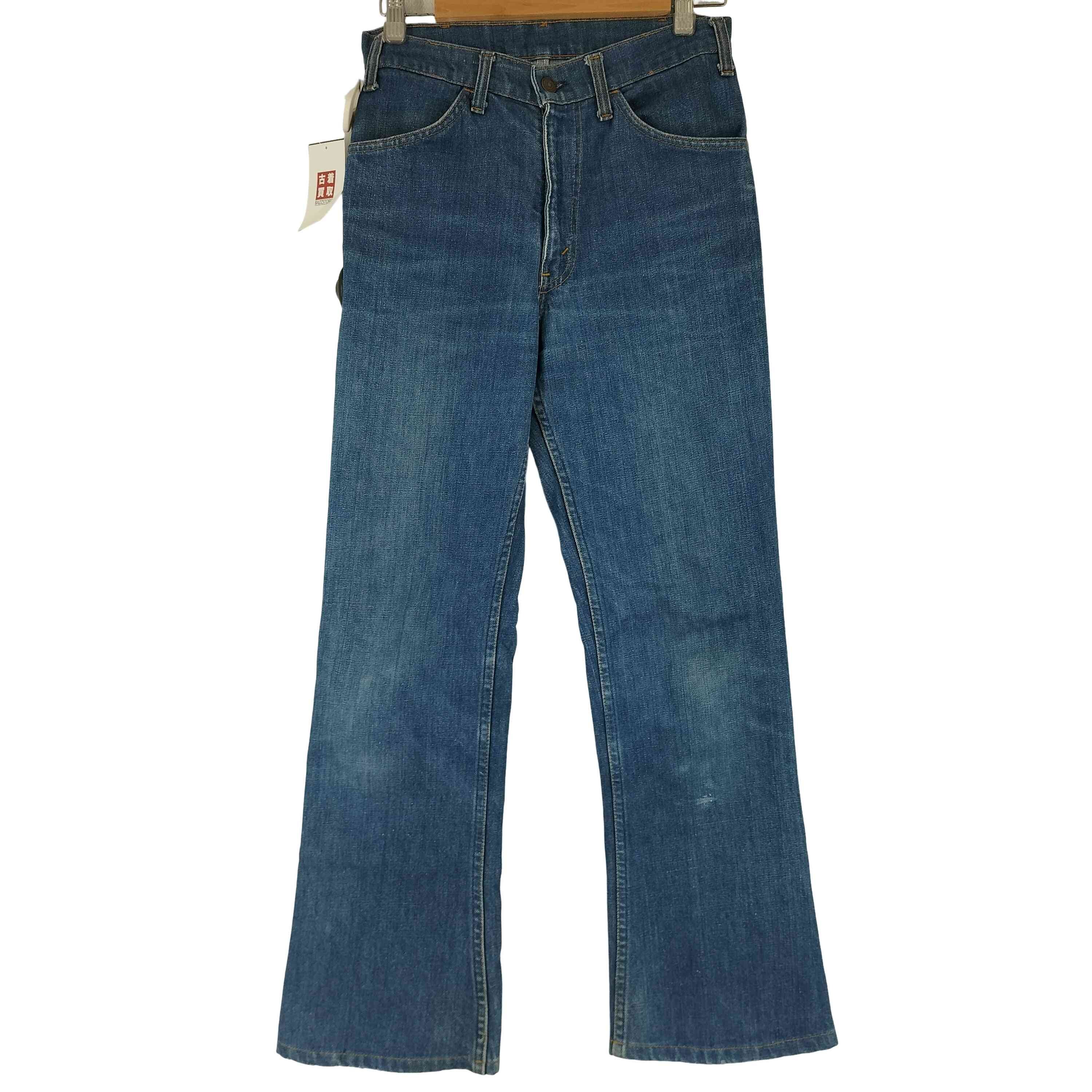 70S ボタン裏562 TALONジップ ブーツカット デニムパンツ【1141030549950】