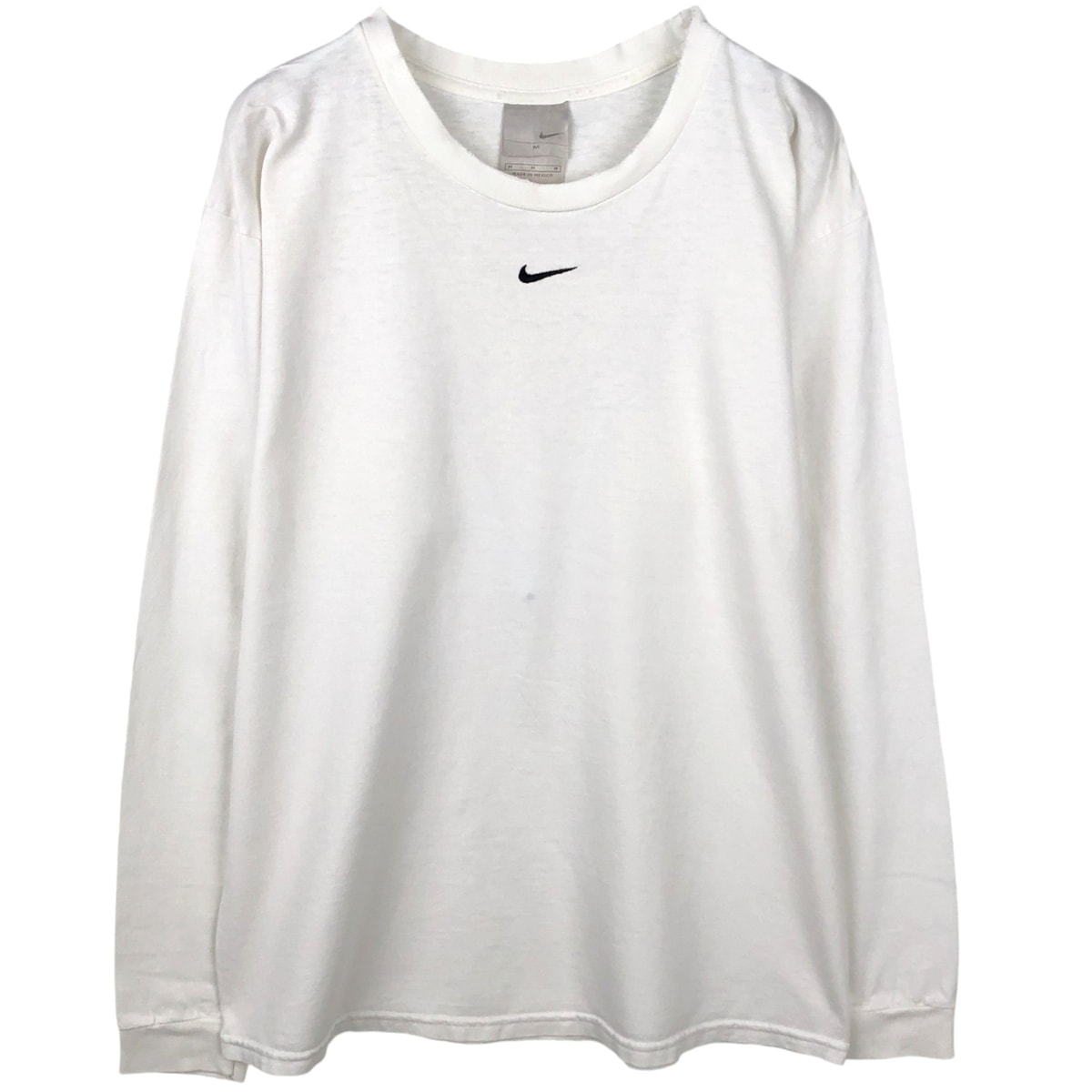 古着 00年代 ナイキ NIKE センターロゴ ロングTシャツ ロンT メンズM相当/eaa645013