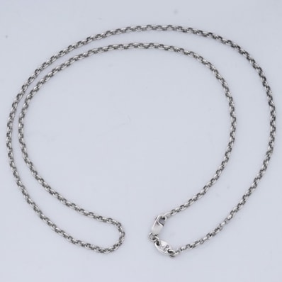 Chrome Hearts Roll Chain Necklace "Silver"