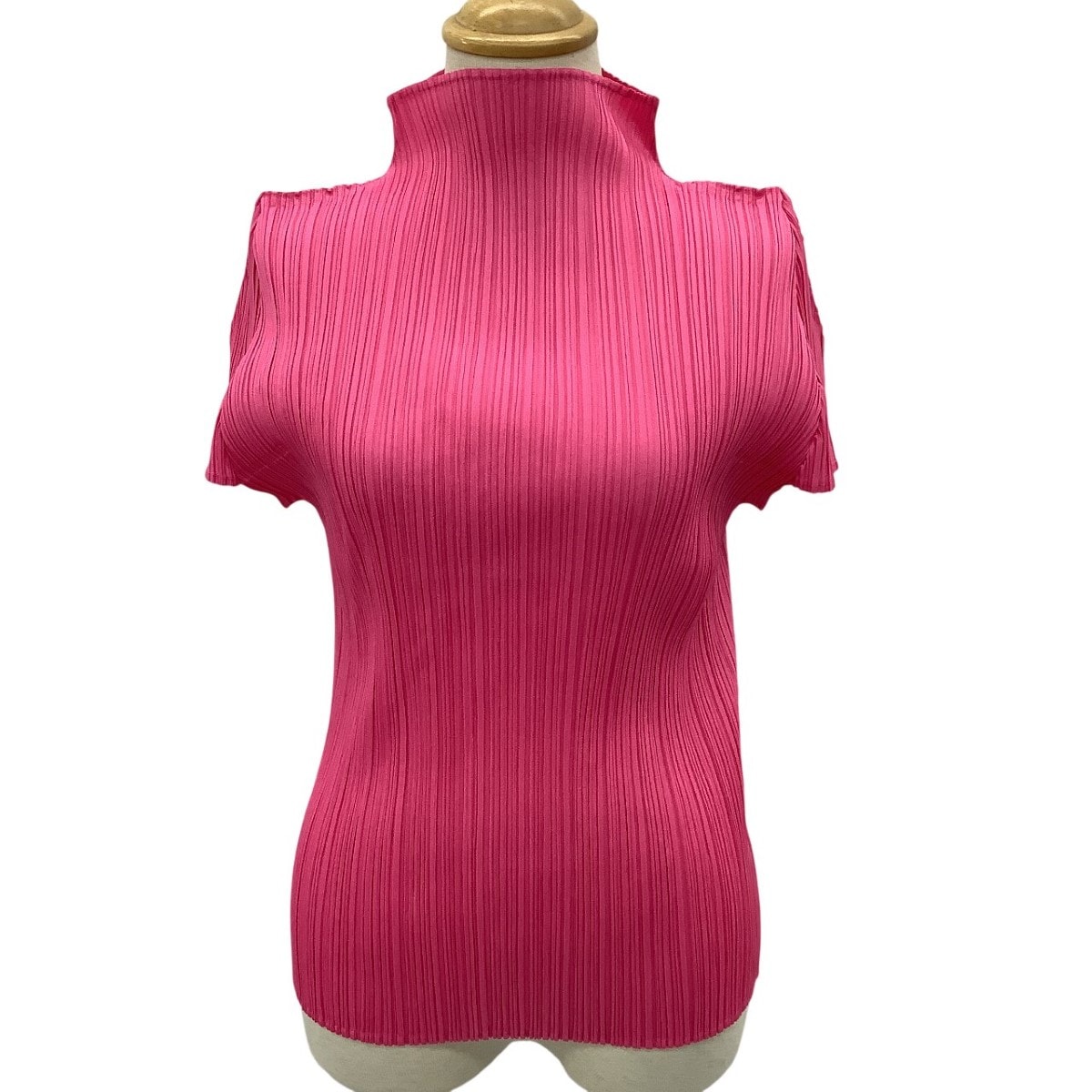 ISSEY MIYAKE イッセイミヤケ PLEATS PLEASE カットソー  SIZE 4 PP81-JK189 ピンク