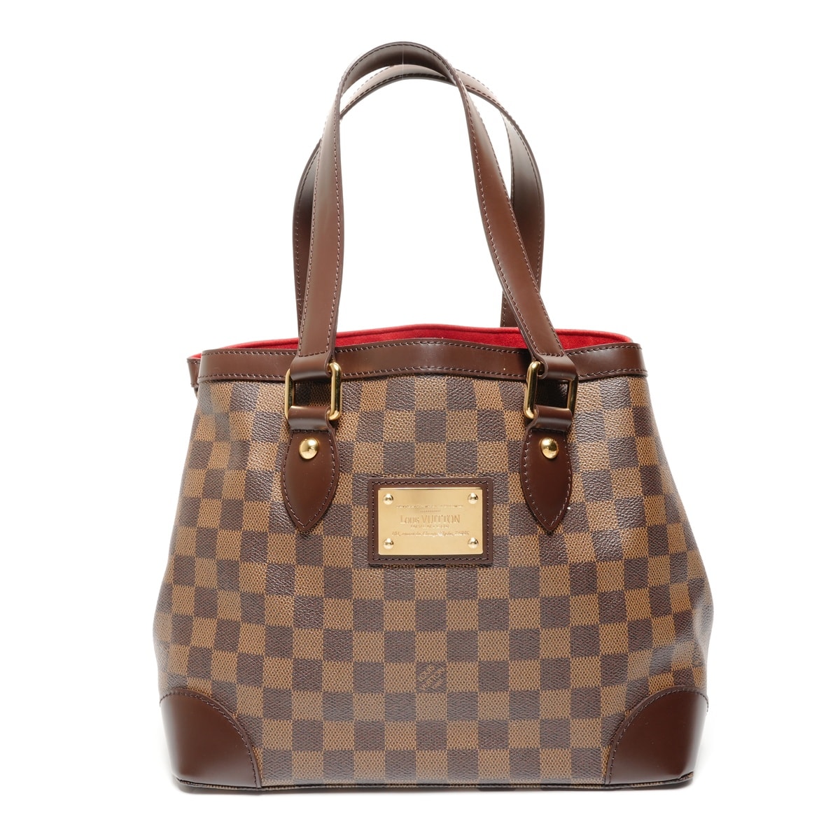 ヴィトン LV 2008年製 ダミエ ハムステッド PM トートバッグ【中古】
