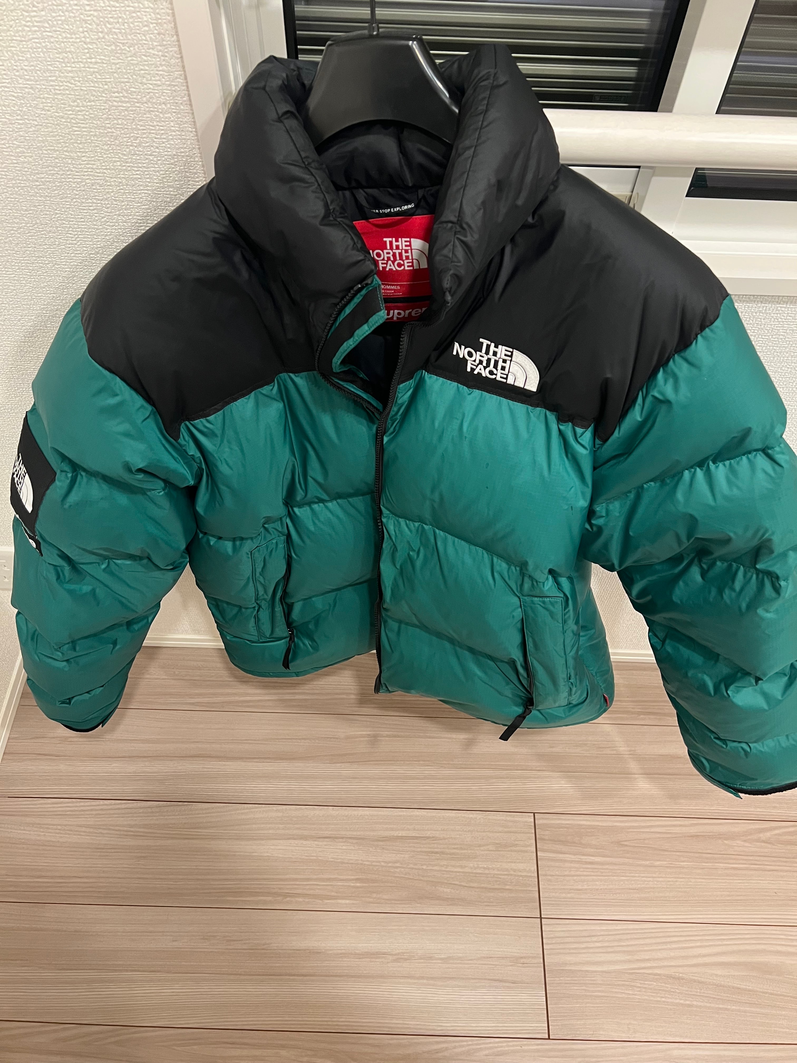 Supreme x The North Face Nuptse Jacket "Green"