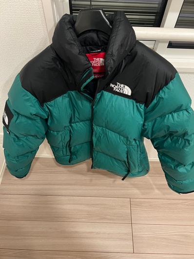Supreme x The North Face Nuptse Jacket "Green"