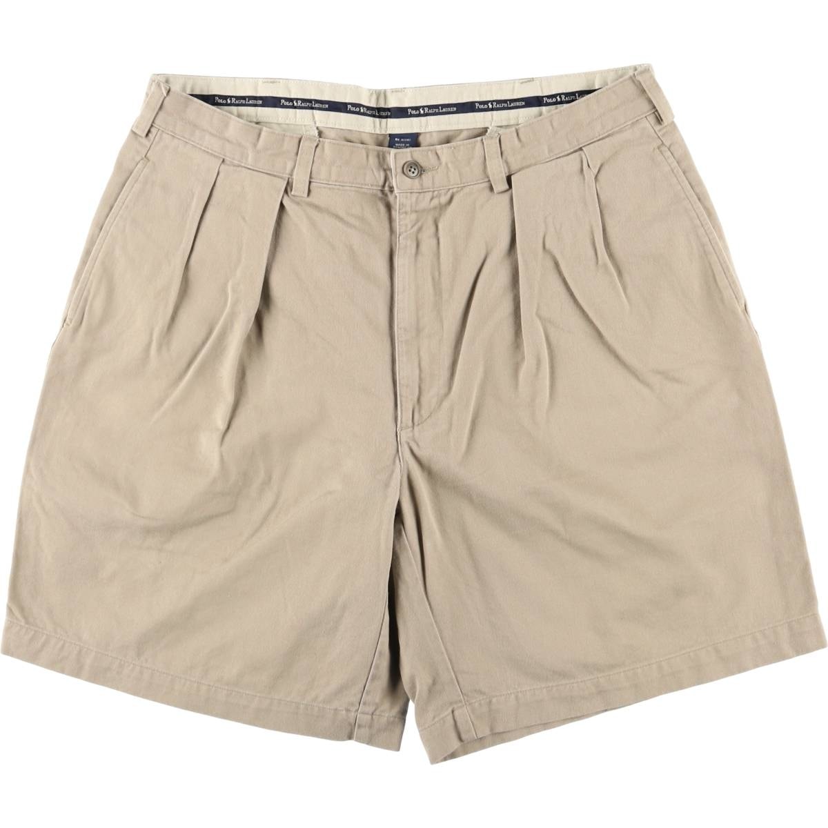 古着 ラルフローレン Ralph Lauren POLO RALPH LAUREN ツータック チノショーツ ショートパンツ メンズw35相当/eaa522567