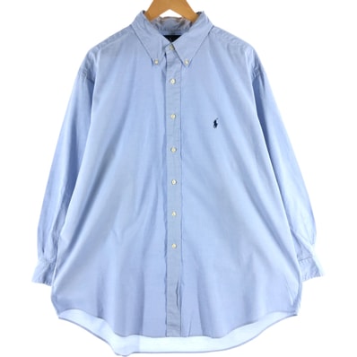 古着 ラルフローレン Ralph Lauren YARMOUTH 長袖 ボタンダウンシャツ メンズXL相当/eaa509385