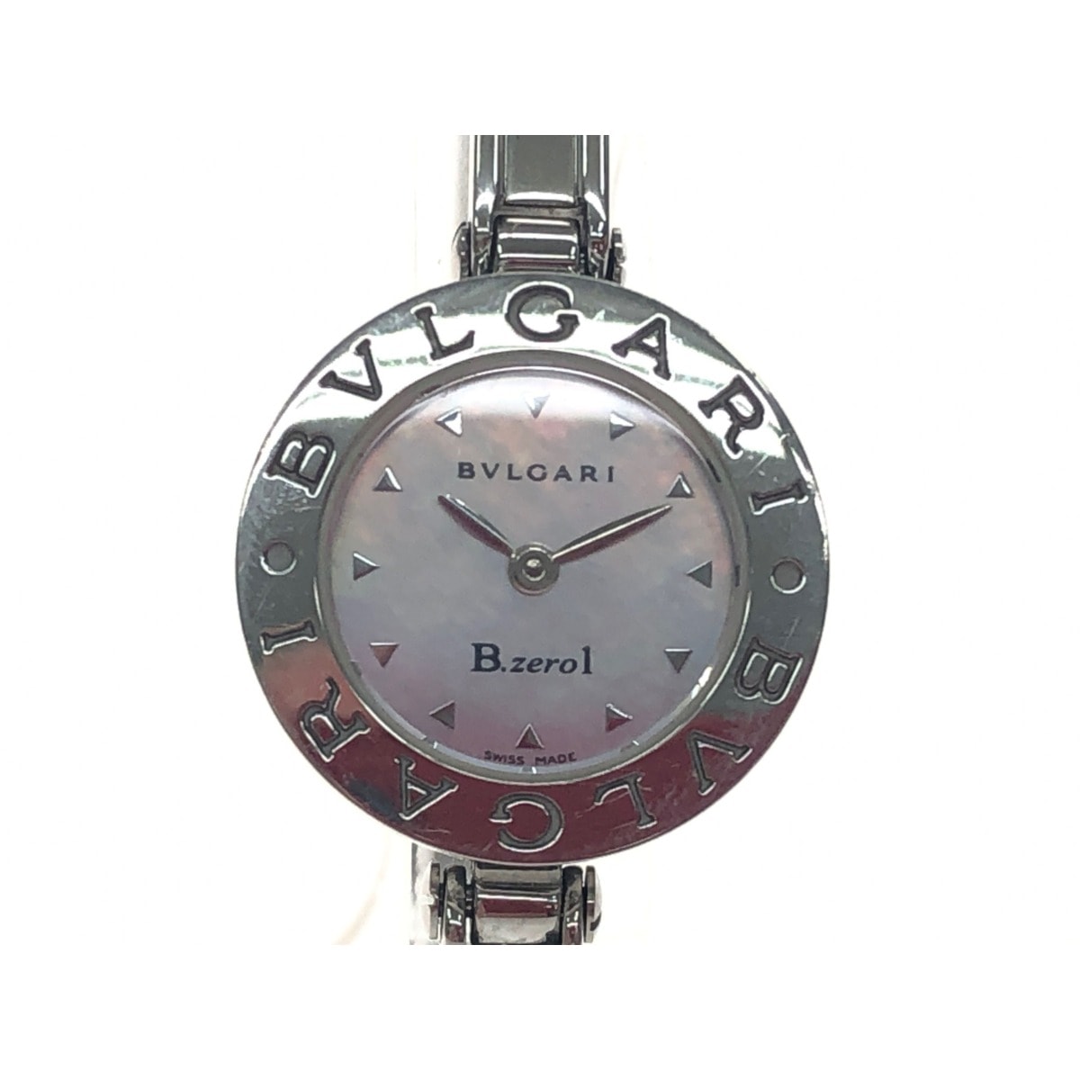 ▼▼BVLGARI ブルガリ レディースウォッチ クオーツ B.zero1 ビーゼロワン  BZ22S ピンクシェル