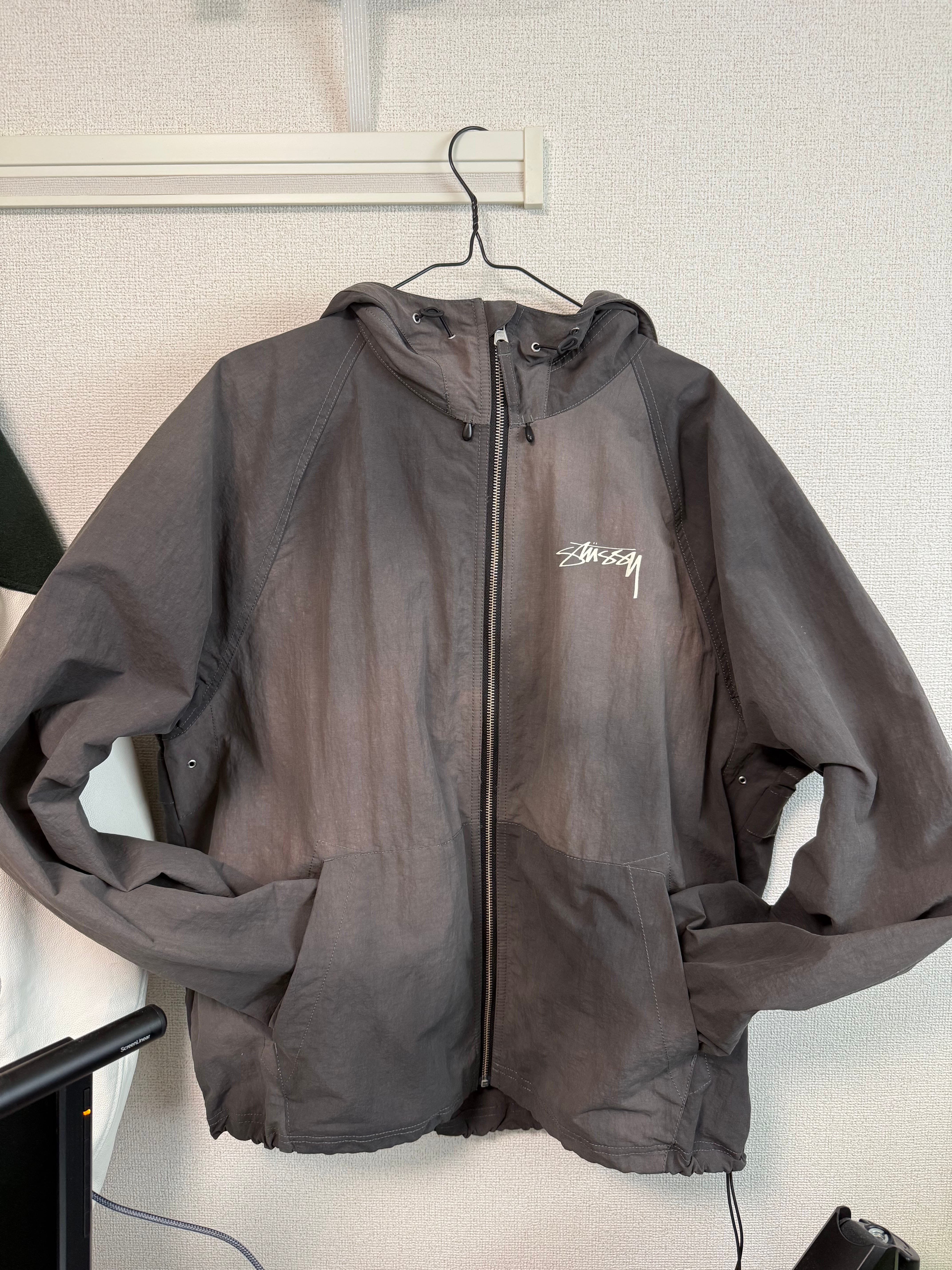 Stussy Wave Dye Beach Shell "Black"