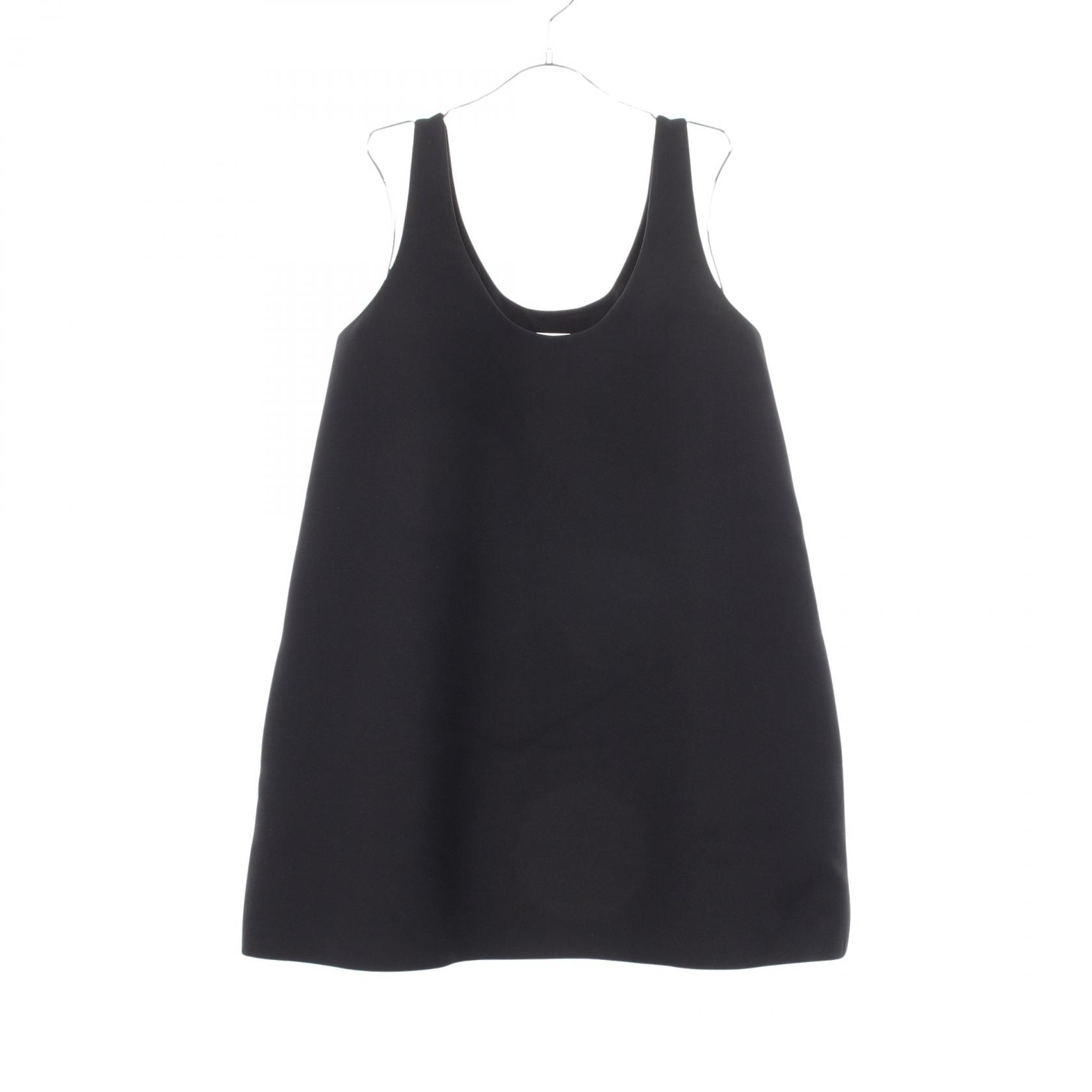 ディオール Dior チュニック ワンピース 衣料品 トップス ウール シルク レディース ブラック系 【中古】