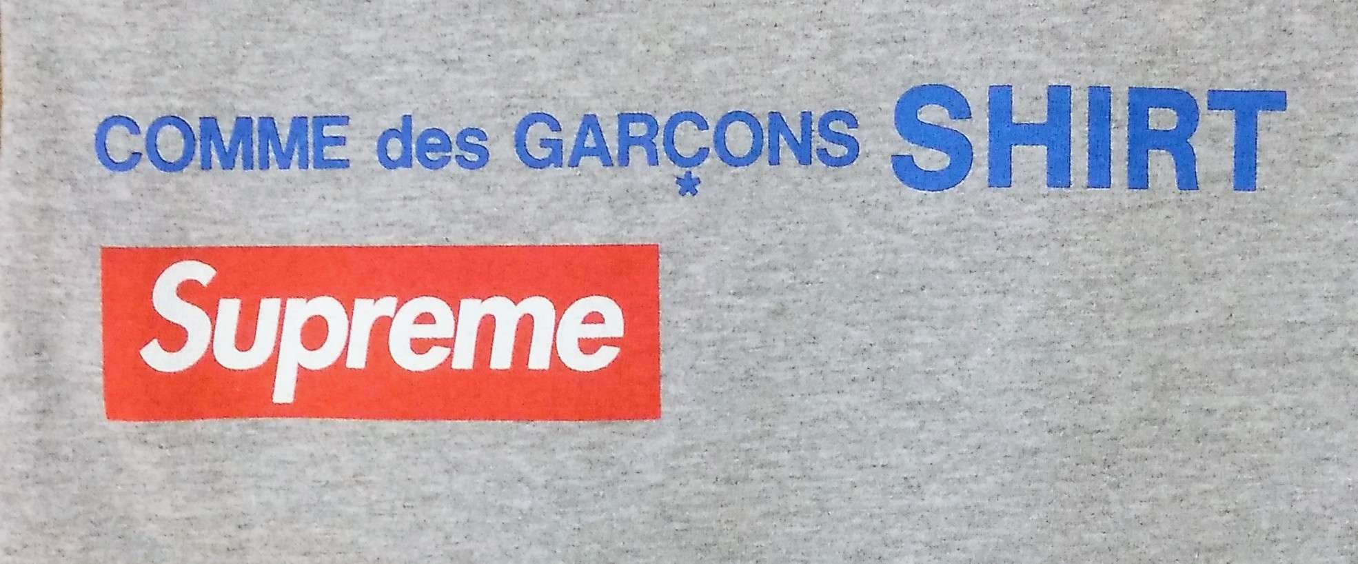 supreme comme des garcons tee