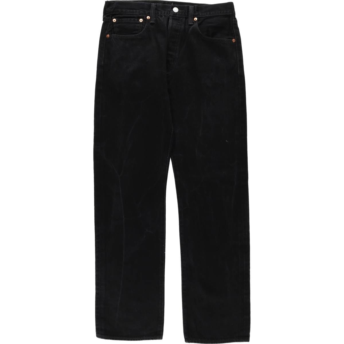 古着 リーバイス Levi's 501 ブラックデニム ストレートデニムパンツ メンズw32相当/eaa663353