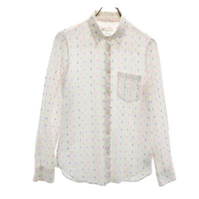 GAP ギャップ ストライプ柄 長袖 シャツ