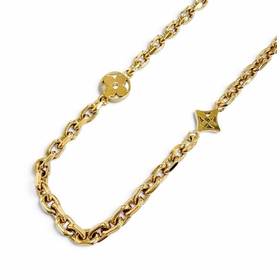 極美品 ルイヴィトン ネックレス チェーン LVユアーズ ゴールド M02740