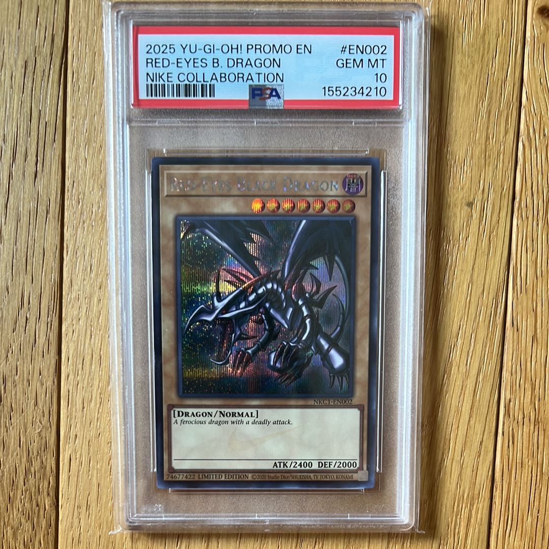 PSA10】真紅眼の黒竜 SE [NKC1-EN002](遊戯王 x ナイキ エアーマックス