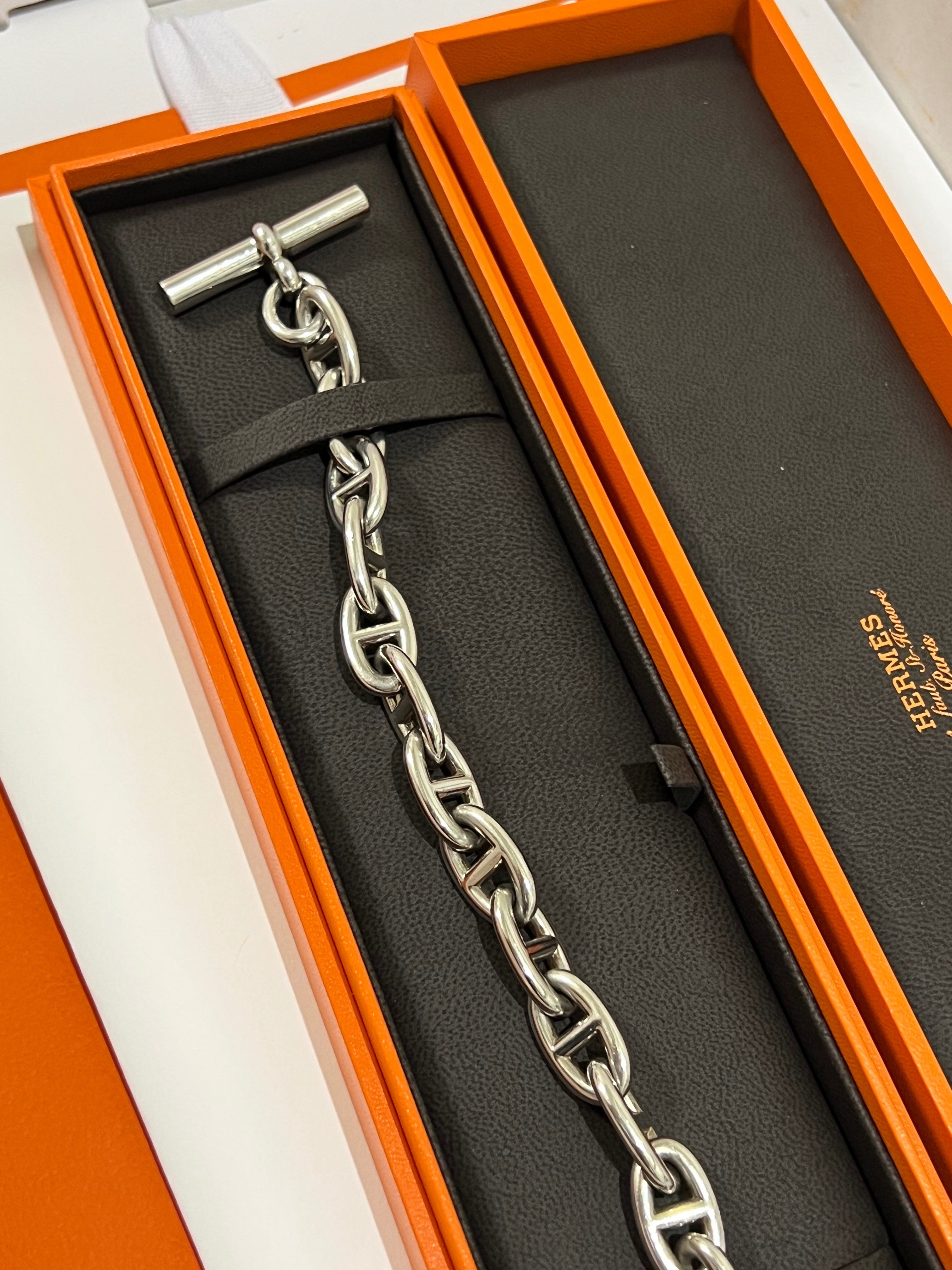 Hermes Chaine D'ancre GM Bracelet "Silver"