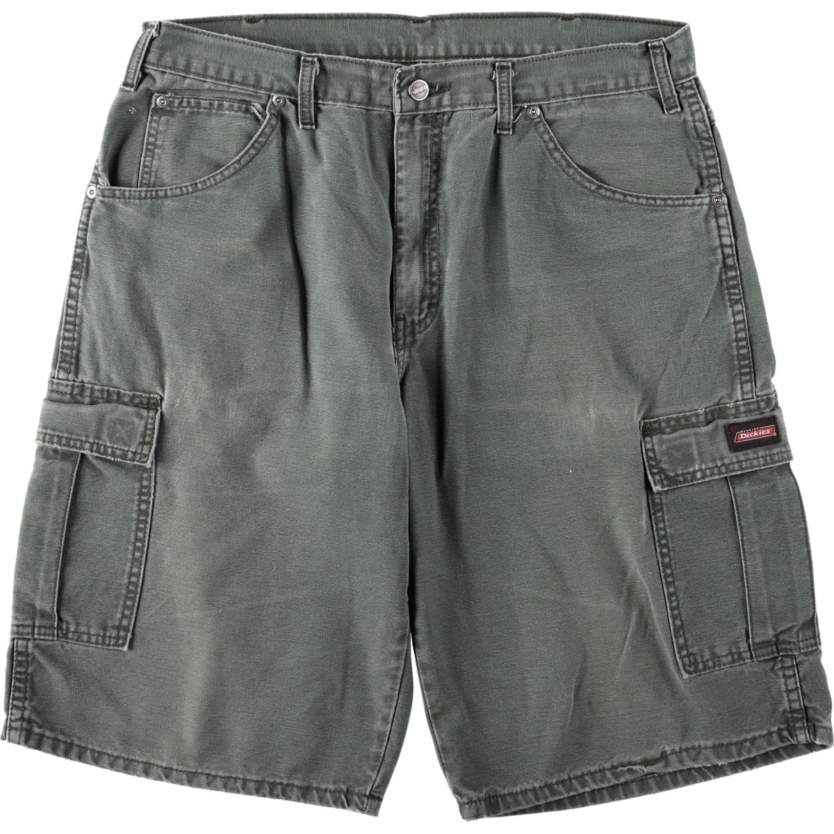 古着 ディッキーズ Dickies RELAXED FIT ダック カーゴショーツ ハーフパンツ メンズw35相当/eaa680821