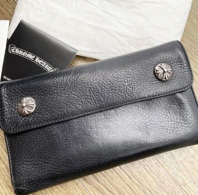 インボイス原本!付属品完備!クロムハーツ WAVE ウェーブウォレット 財布