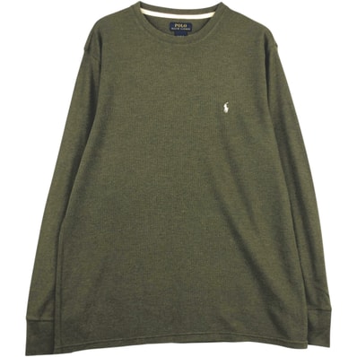 古着 ラルフローレン Ralph Lauren POLO RALPH LAUREN サーマルロングTシャツ メンズXL相当/eaa632150