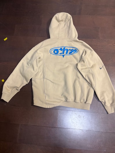 Nike x Off-White Men's Fleece Parka 006 "Khaki"