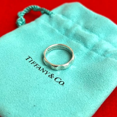 TIFFANY&Co. ティファニー グルーヴリング シルバー925 リング・指輪 9号 シルバー
31519