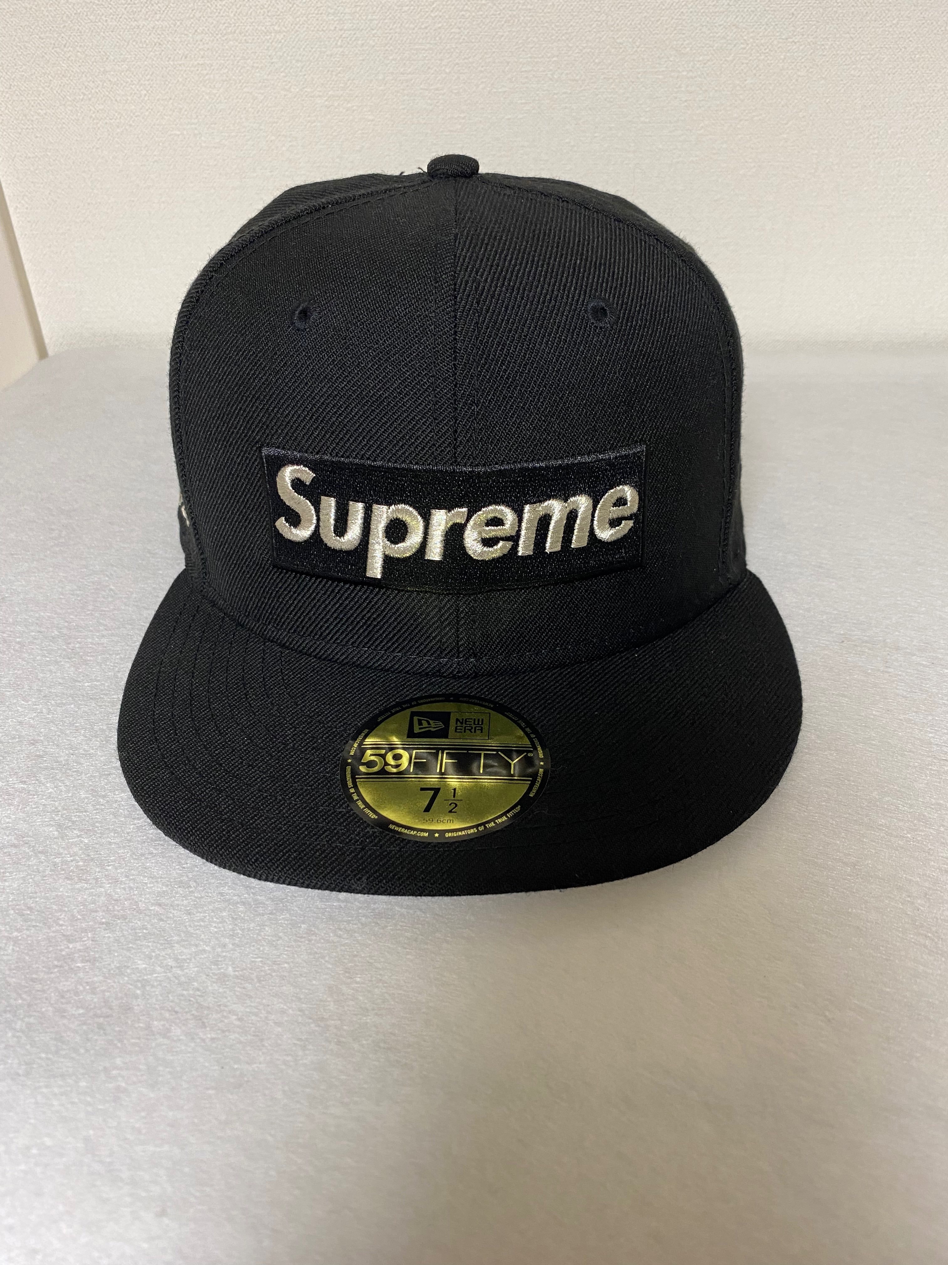Supreme $1M Metallic Box Logo New Era® "Black"