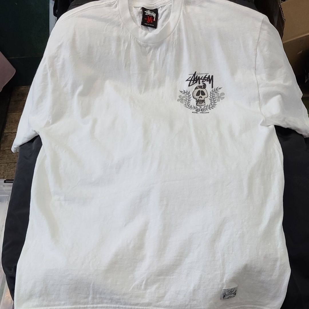 Stussy ✕BAL  オールドスカル💀Tシャツ