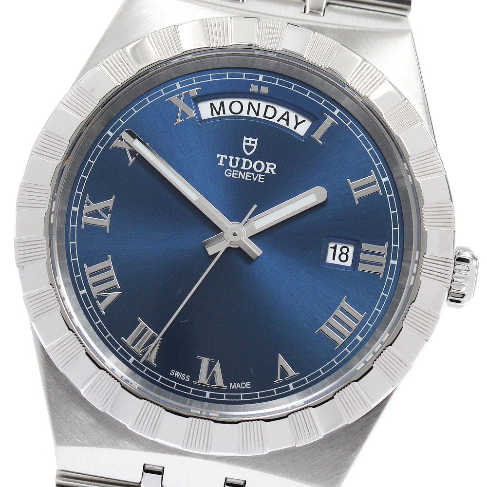☆美品 ★保 チュードル ロイヤル デイデイト 28600 メンズ 【中古】