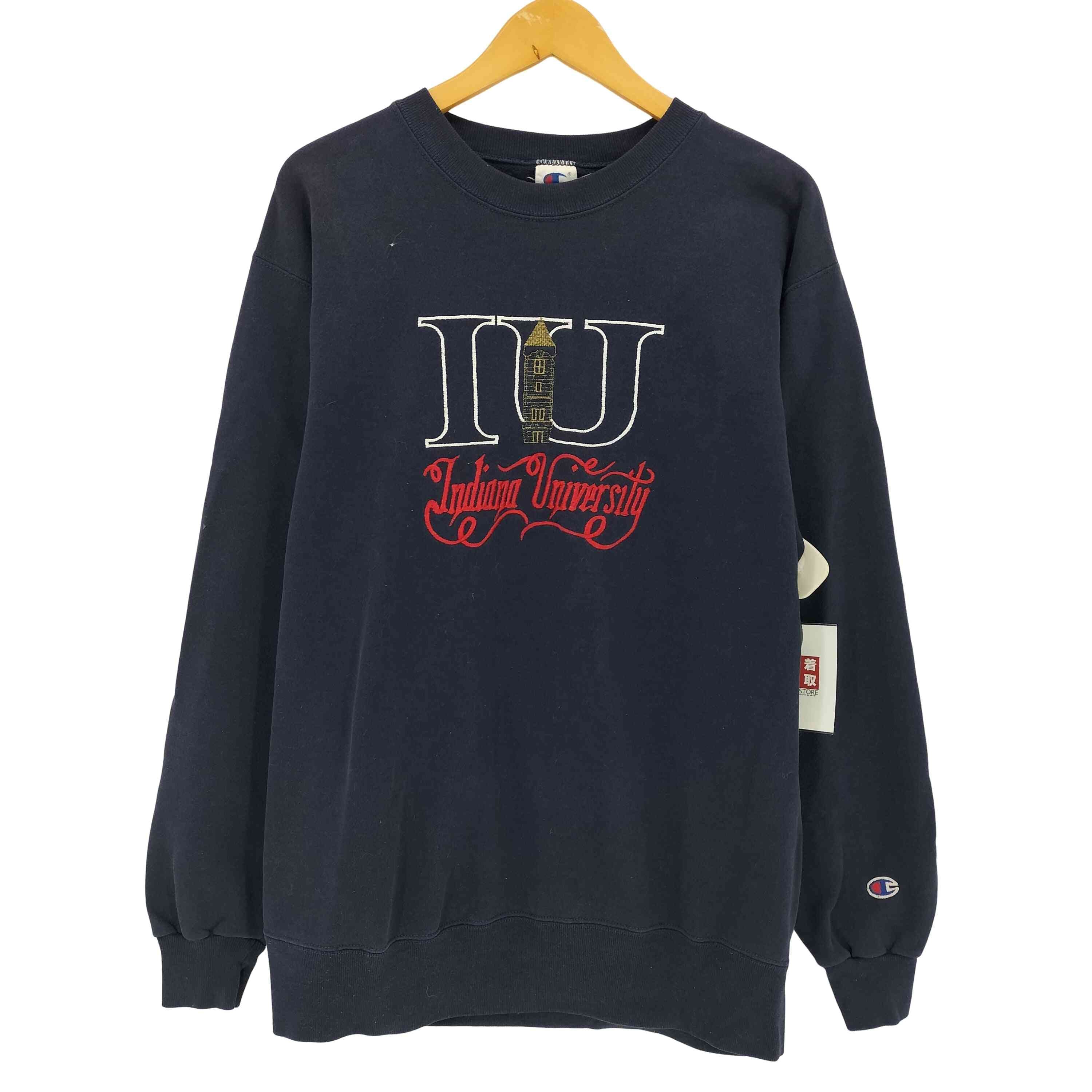 90-00s USA製 カレッジロゴ刺繍 スウェット【1143322862303】