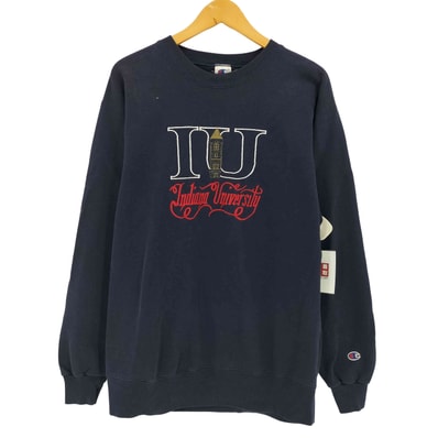 90-00s USA製 カレッジロゴ刺繍 スウェット【1143322862303】