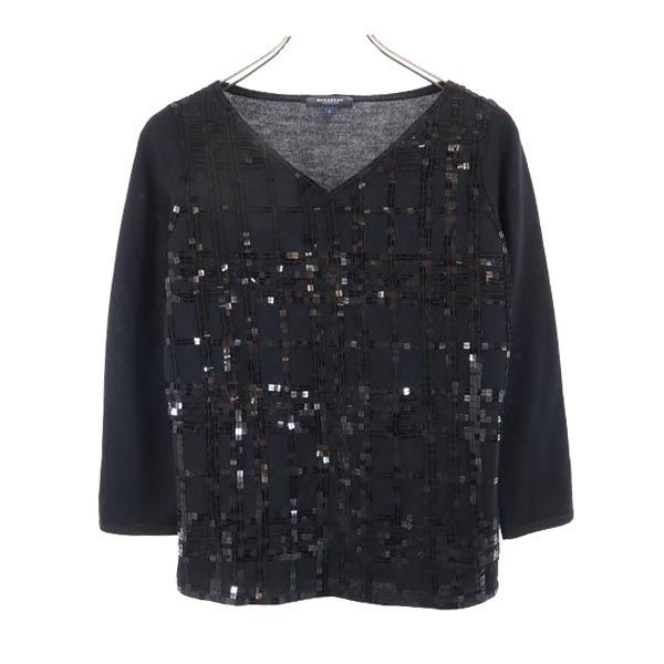 BURBERRY 長袖 スパンコール カットソー