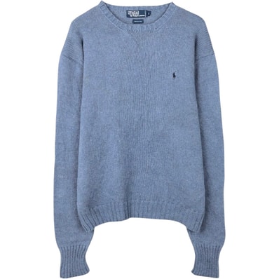 古着 ラルフローレン Ralph Lauren POLO by Ralph Lauren コットンニットセーター メンズL相当/eaa654444