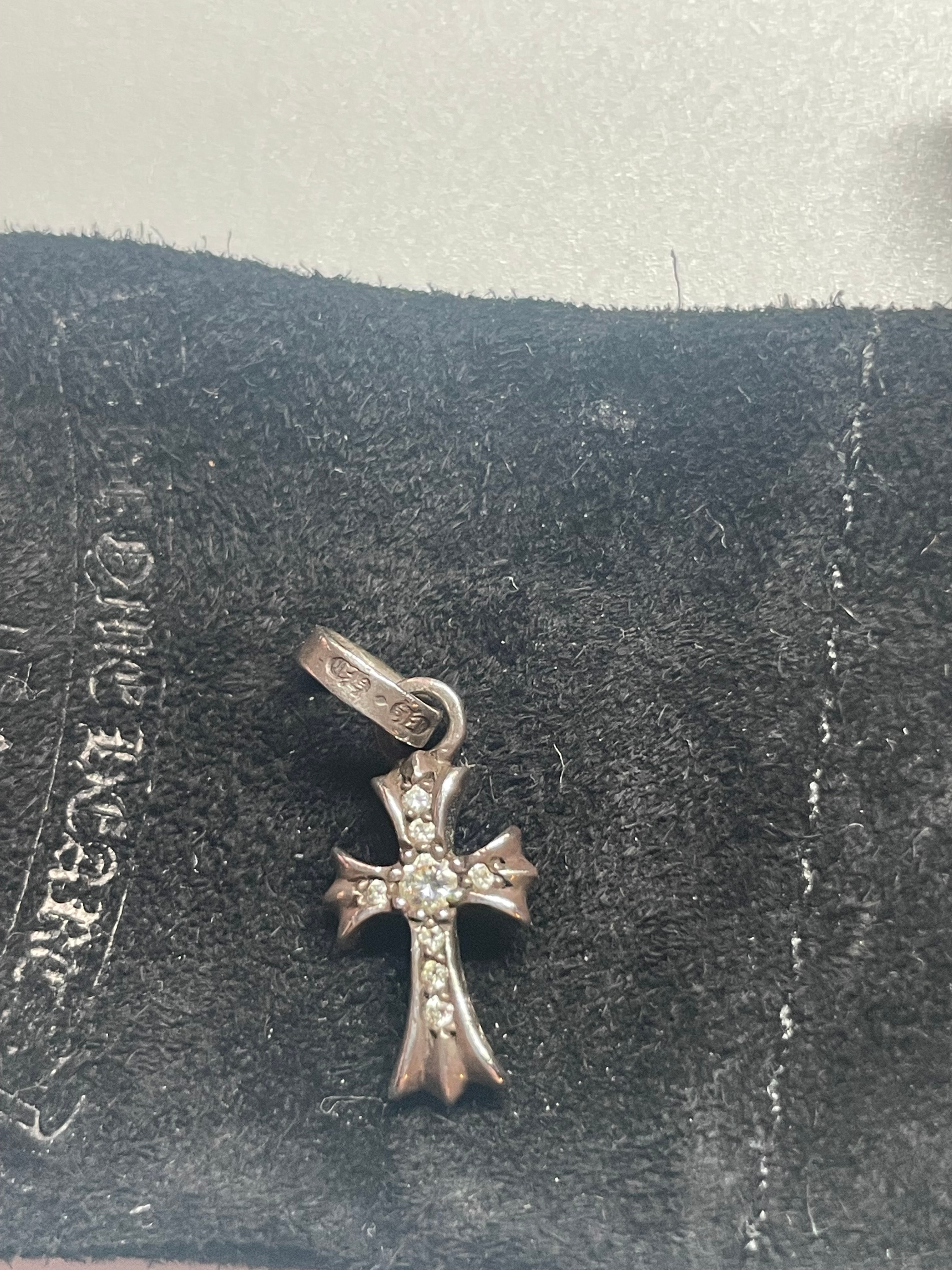 Chrome Hearts CRS BBYFAT P DMND "Silver"