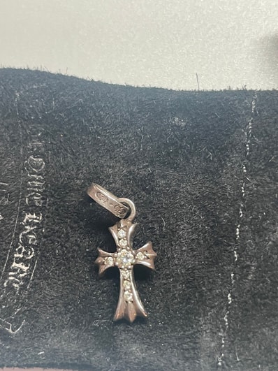 Chrome Hearts CRS BBYFAT P DMND "Silver"