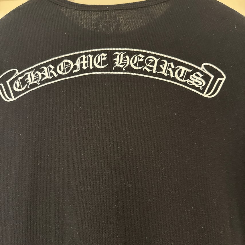 B (目立った傷や汚れなし)】【希少】CHROME HEARTS サーマル 長袖 B (目立った傷や汚れなし)】【希少】CHROME HEARTS サーマル 長袖