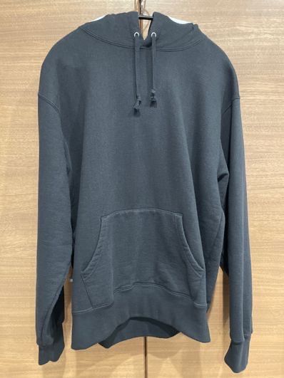 Supreme Contrast Hooded Sweatshirt "Black"