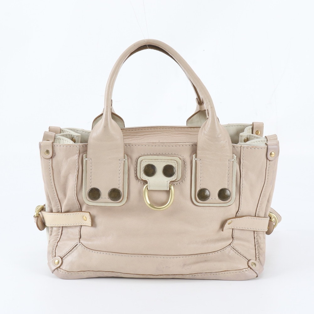 ■美品 クロエ トート バッグ レザー