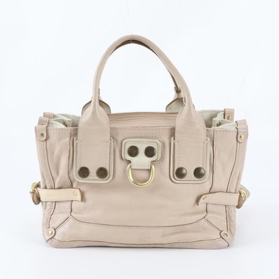 ■美品 クロエ トート バッグ レザー