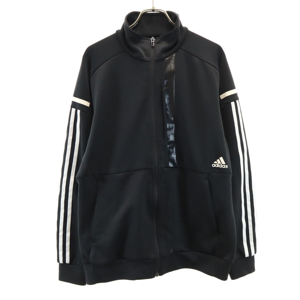 adidas アディダス トラックジャケット M ブラック ジャージ